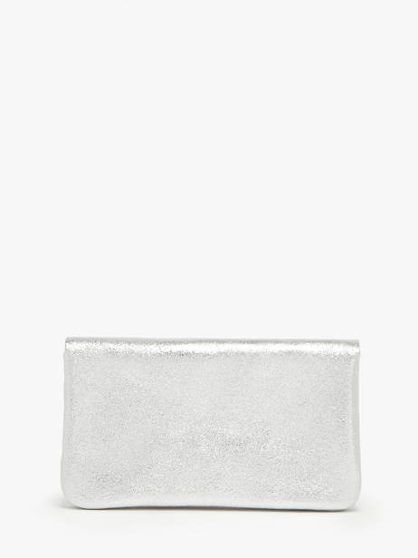 Portemonnee Nine Leder Milano Zilver nine NI23113 ander zicht 2